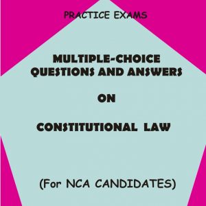 nca constitutional law multiple-choice questions and answers